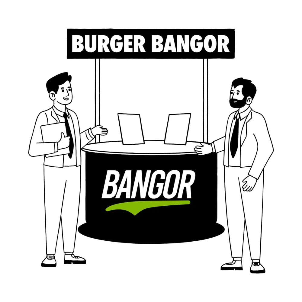 The Born of Burger Bangor