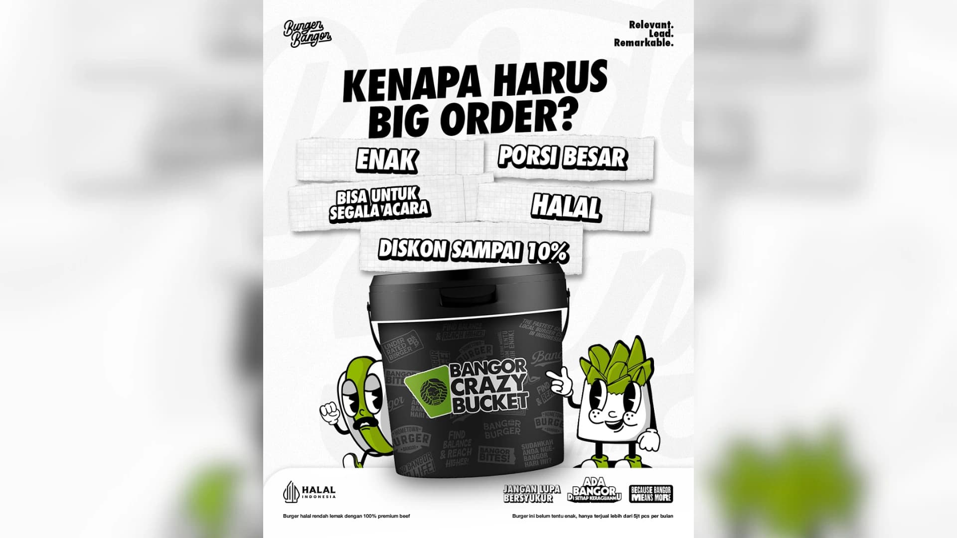 Pesan burger big order jogja