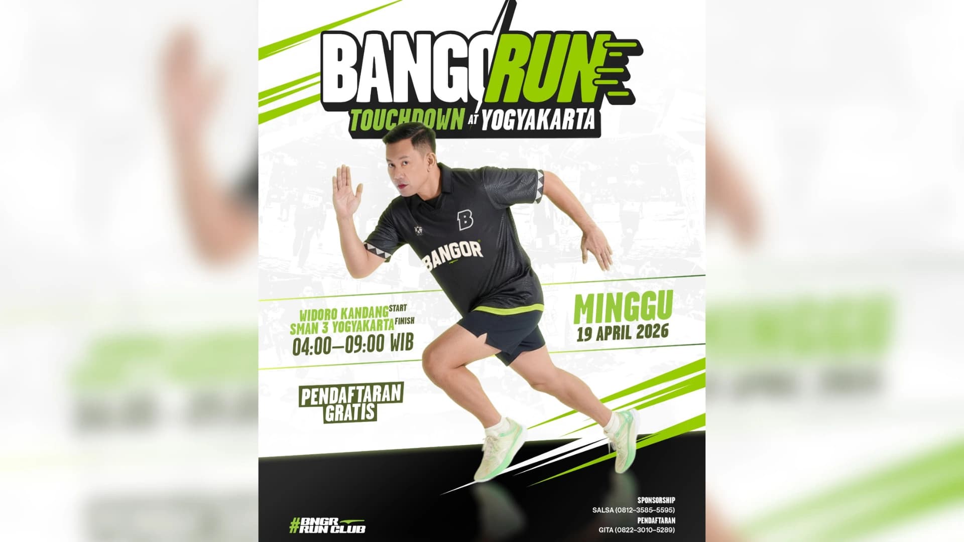 Event bangorun di Jogja