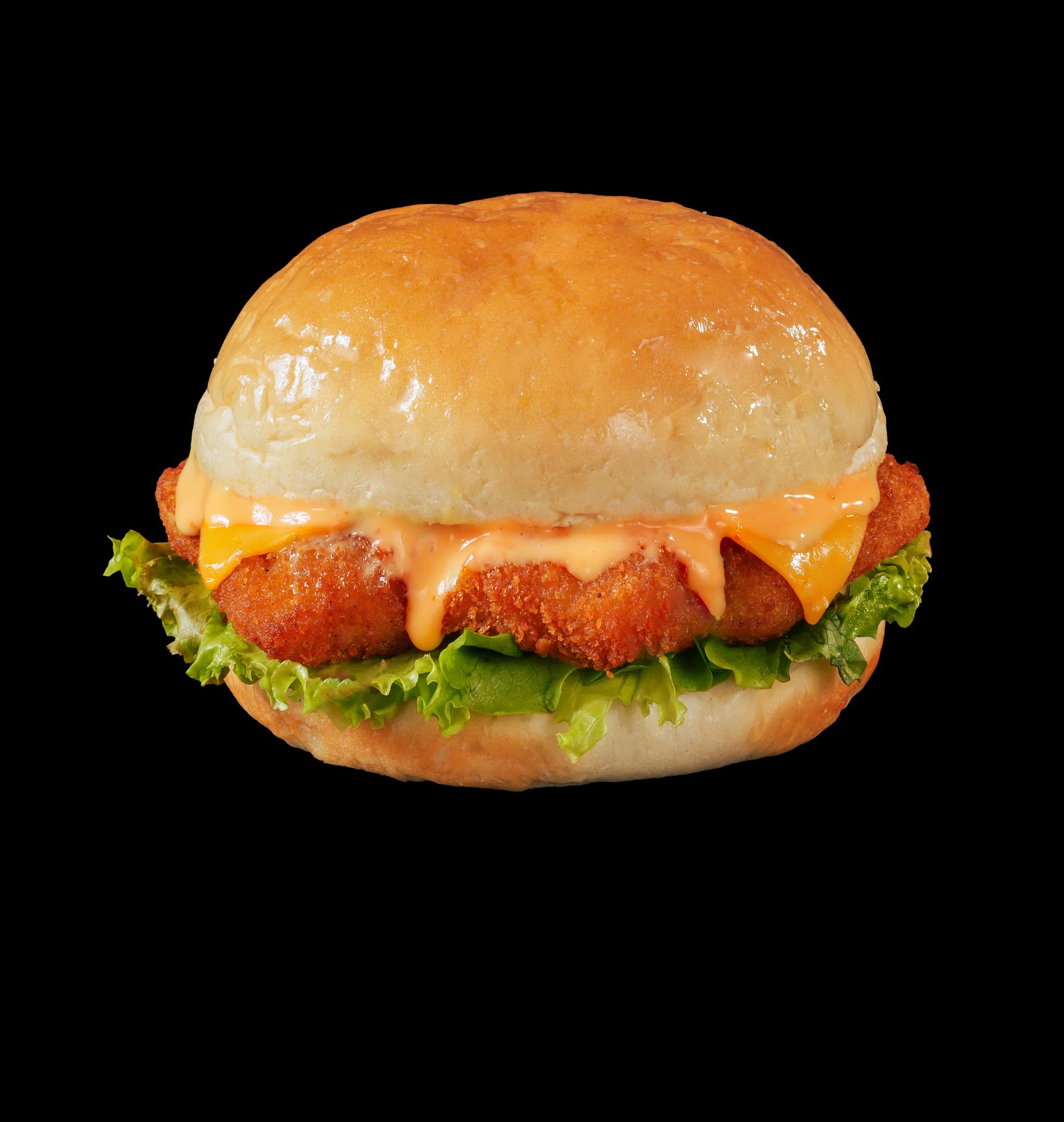 fish cheese burger