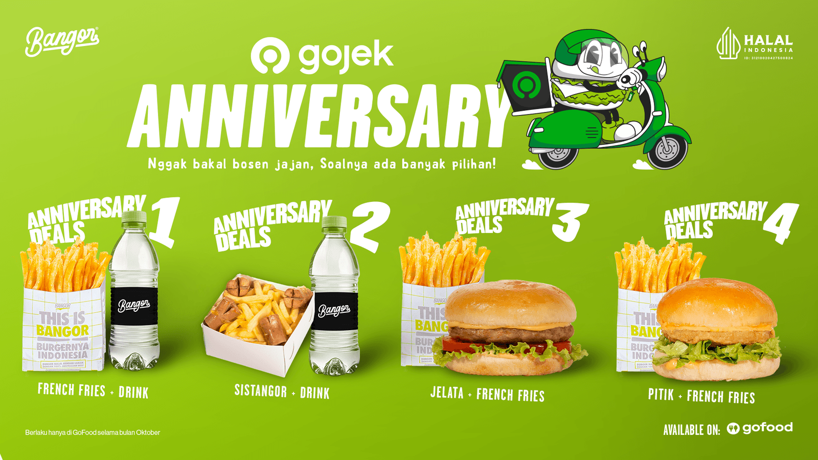 Gojek Anniversary