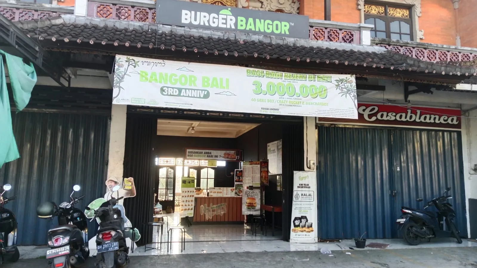 Outlet burger bangor bajera